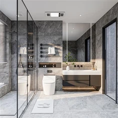 Кутова шафа для ванної